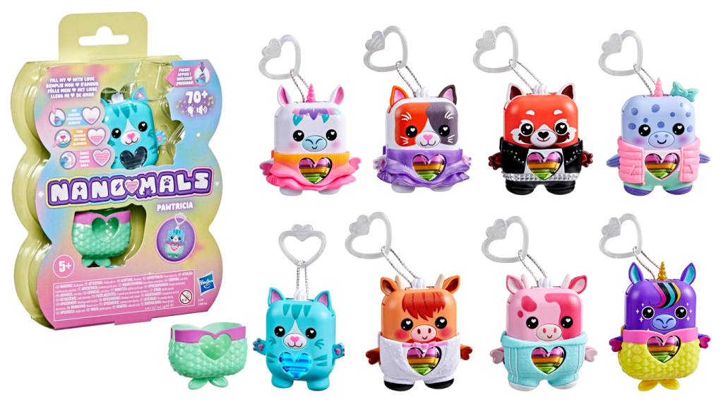 Nano-mals Hasbro : animaux de compagnie interactifs à collectionner
