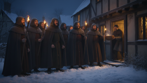 J-131 : Le wassailing, l’ancêtre médiéval de nos chants de Noël