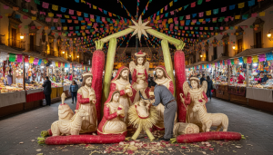 J-73 avant Noël : la Nuit des radis de Oaxaca, une tradition sculptée pleine de magie