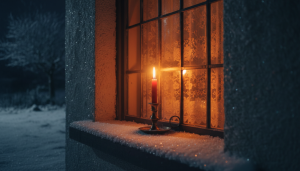 J-77 : la bougie irlandaise à la fenêtre, une lumière d’accueil pour Noël