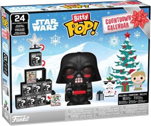 Calendrier de l'Avent Funko Bitty Pop! Star Wars 2026 et ses figurines miniatures