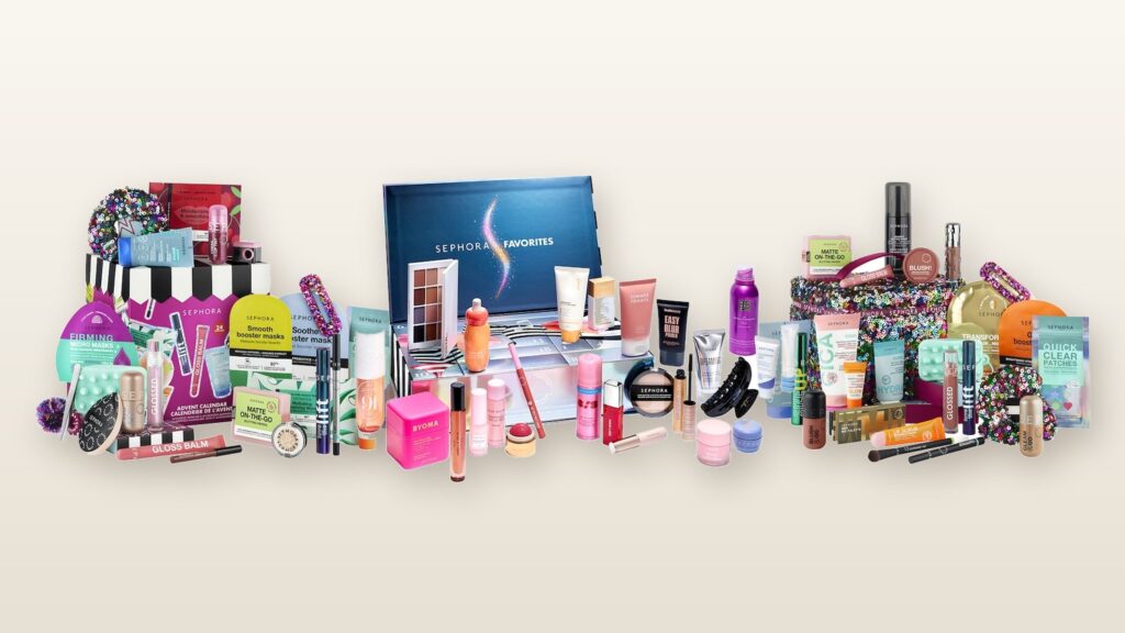Les trois calendriers de l'Avent Sephora : Collection, Favorites et Collection Premium
